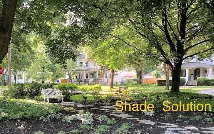 Lawn shade solution